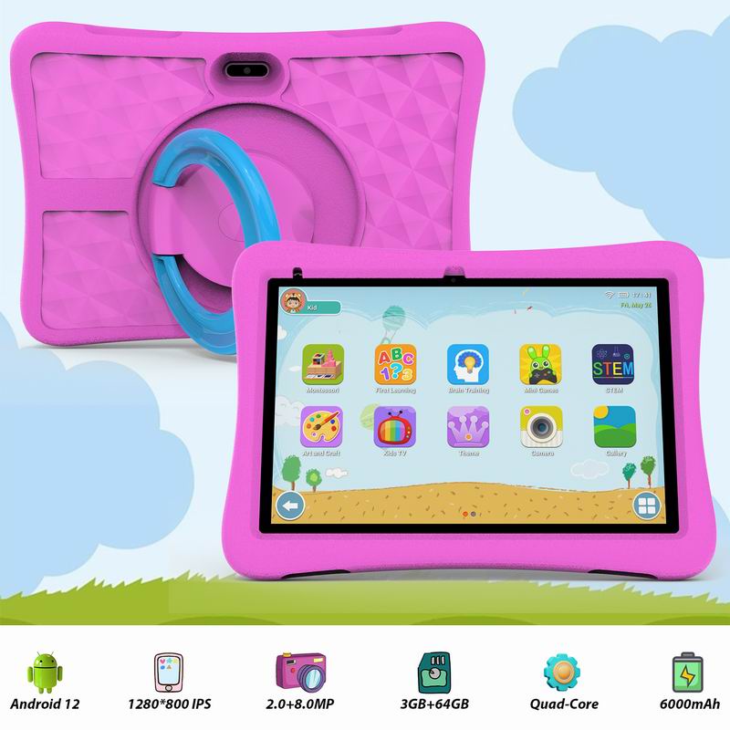 Kids Tablet YQ10S PRO（Pink）