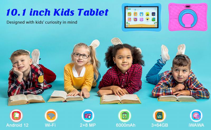 Kids Tablet YQ10S PRO Pink 
