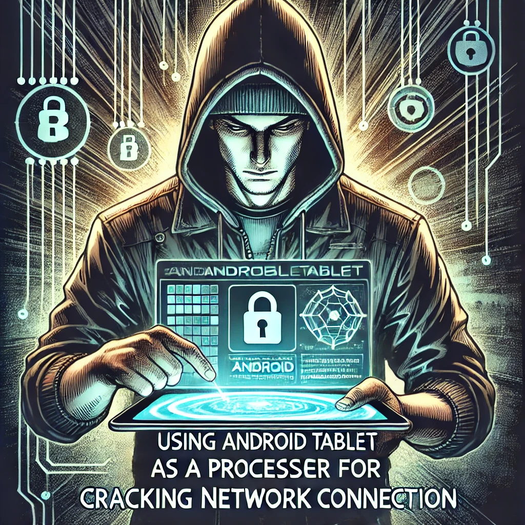 Using Android Tablet as A Processor for Cracking Network Connection