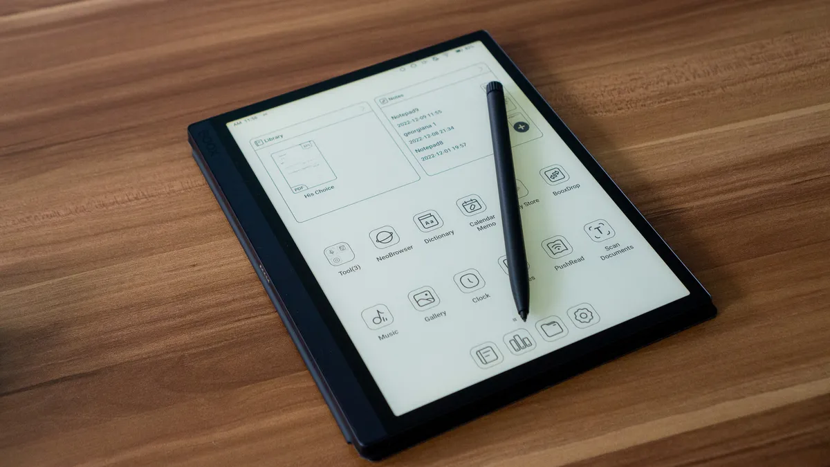 Top 5 E Ink Android Tablets for Reading and Productivity